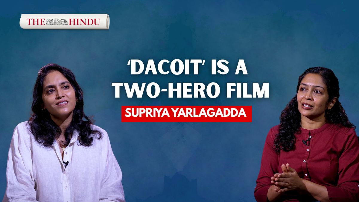Watch: Supriya Yarlagadda on Dacoit, and her three-decade journey in cinema